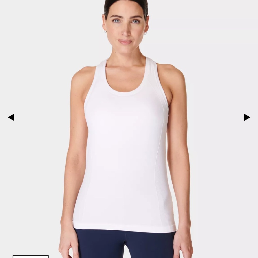 Sweaty Betty Seamless Workout Tank in Black